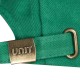Купить Бейсболка Unit Trendy, зеленая с белым с нанесением логотипа