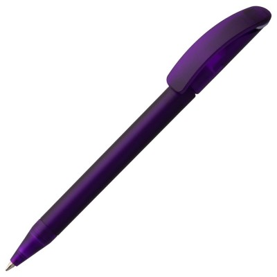 Купить Ручка шариковая Prodir DS3 TFF Ring, фиолетовая с серым с нанесением