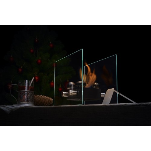 Купить Настольный биокамин Calm, черный с нанесением логотипа