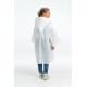 Купить Дождевик-плащ детский BrightWay Kids, белый с нанесением логотипа