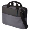Купить Сумка для ноутбука Qibyte Laptop Bag, темно-серая с черными вставками с нанесением логотипа