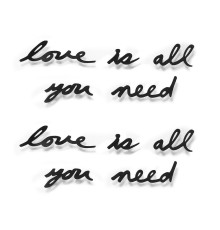 Декоративная надпись Love Is All You Need