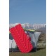 Купить Надувной коврик Insulated Static V Luxe, красный с нанесением логотипа
