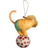 Купить Набор из 3 елочных игрушек Circus Collection: фокусник, силач и лев с нанесением логотипа