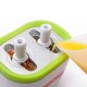 Купить Набор для приготовления мороженого Duo Quick Pop Maker, зеленый с нанесением логотипа