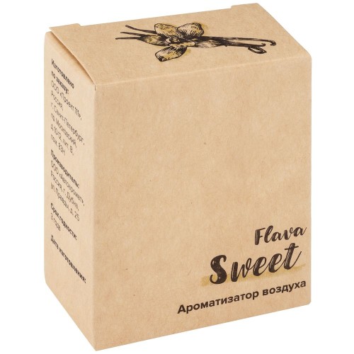 Купить Ароматизатор воздуха Flava Sweet, ваниль с нанесением логотипа