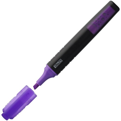 Купить Маркер текстовый Liqeo Pen, фиолетовый с нанесением логотипа