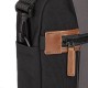 Купить Сумка для ноутбука Sideways Laptop Bag, черная с серым с нанесением логотипа
