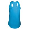 Купить Майка женская MOKA 110, ярко-голубая с нанесением логотипа