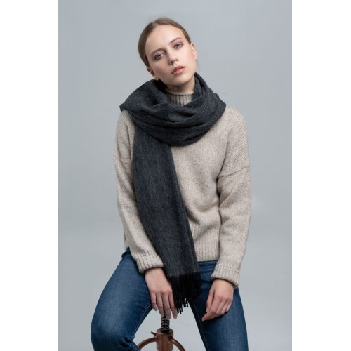 Купить Палантин Gorgeous, черный с нанесением логотипа