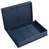Купить Коробка «Блеск» под набор, синяя с нанесением логотипа