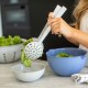 Купить Приборы для салата Palsby Organic, большие, серые с нанесением логотипа