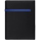 Купить Папка Torga, черная с синим с нанесением логотипа