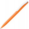 Купить Карандаш механический Pin Soft Touch, оранжевый с нанесением логотипа