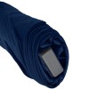 Купить Зонт складной Mini Hit Flach, темно-синий с нанесением логотипа