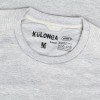 Купить Свитшот женский Kulonga Sweat, серый меланж с нанесением логотипа