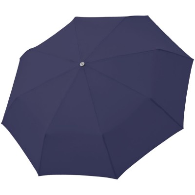 Купить Зонт складной Carbonsteel Magic, темно-синий с нанесением логотипа