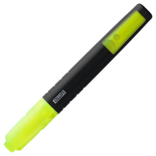 Купить Маркер текстовый Liqeo Pen, желтый с нанесением логотипа