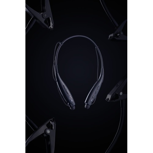 Купить Bluetooth наушники stereoBand, белые с нанесением логотипа