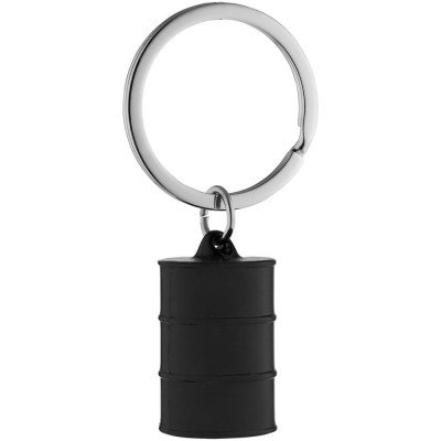 Купить Брелок Barrel, черный с нанесением