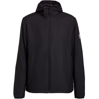 Купить Куртка мужская Outdoor с флисовой подкладкой, черная с нанесением логотипа