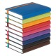 Купить Блокнот Vivid Colors в мягкой обложке, желтый с нанесением логотипа