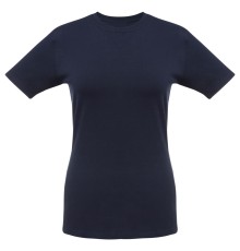 Футболка женская T-bolka Stretch Lady, темно-синяя (navy)