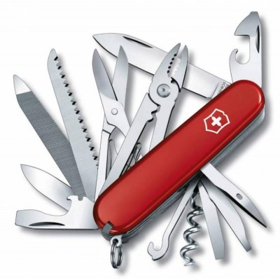 Купить Офицерский нож Handyman 91, красный с нанесением