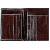 Купить Бумажник Piquadro Blue Square, красно-коричневый с нанесением логотипа