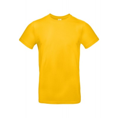 Купить Футболка E190 желтая с нанесением логотипа