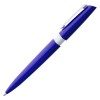 Купить Ручка шариковая Calypso, синяя с нанесением логотипа