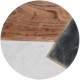 Купить Доска сервировочная Elements, мрамор и акация, круглая с нанесением логотипа