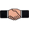 Купить Флешка «Рукопожатие», 8 Гб с нанесением логотипа