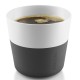 Купить Набор стаканов Lungo Tumbler, черный с нанесением логотипа