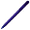 Купить Ручка шариковая Prodir DS3 TFF Ring, синяя с серым с нанесением логотипа