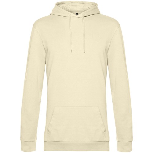 Купить Толстовка с капюшоном унисекс Hoodie, светло-желтая с нанесением логотипа