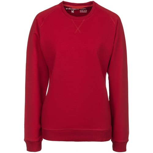 Купить Свитшот женский Kulonga Sweat, красный с нанесением логотипа