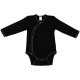 Купить Боди детское Baby Prime, черное с нанесением логотипа