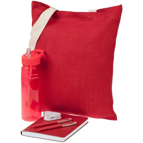 Купить Набор Beach Writer, красный с нанесением логотипа