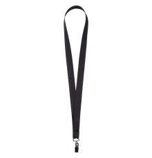 Лента для бейджа Neckband, черная