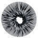 Купить Блюдо для фруктов Anemone, черное с нанесением логотипа