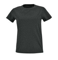 Футболка женская IMPERIAL FIT WOMEN, черный меланж