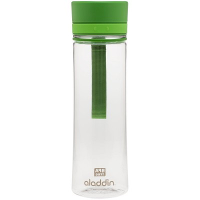 Купить Бутылка для воды Aveo 600, зеленая с нанесением логотипа
