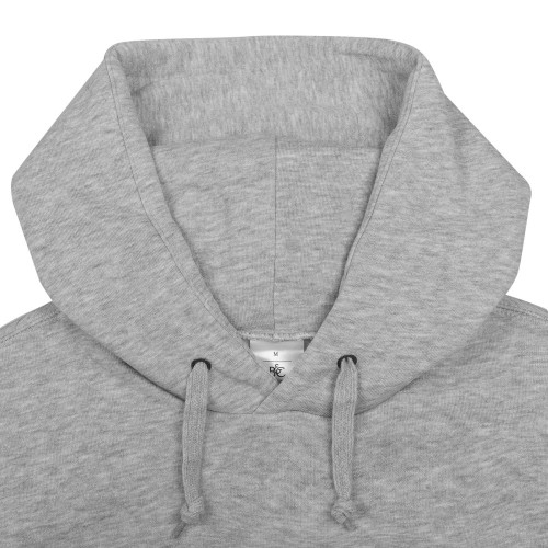 Купить Толстовка Hooded, серый меланж с нанесением логотипа