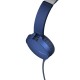 Купить Наушники Sony XB-550, синие с нанесением логотипа
