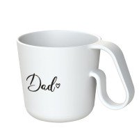 Кружка Dad, белая