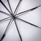 Купить Зонт-трость Unit Wind, серебристый с нанесением логотипа