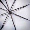 Купить Зонт-трость Unit Wind, серебристый с нанесением логотипа