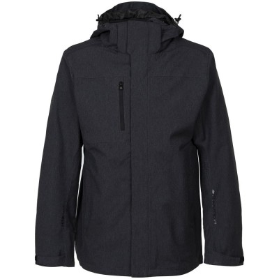 Купить Куртка-трансформер мужская Avalanche, темно-серая с нанесением