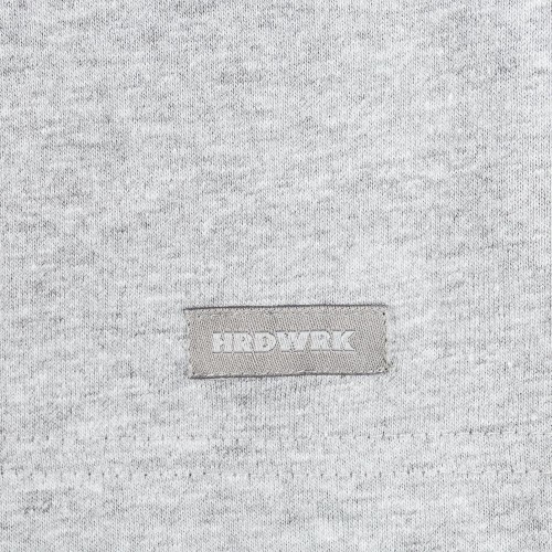 Купить Футболка Hard Work Pocket, серый меланж с нанесением логотипа Купить Футболка Hard Work Pocket, серый меланж с нанесением логотипа